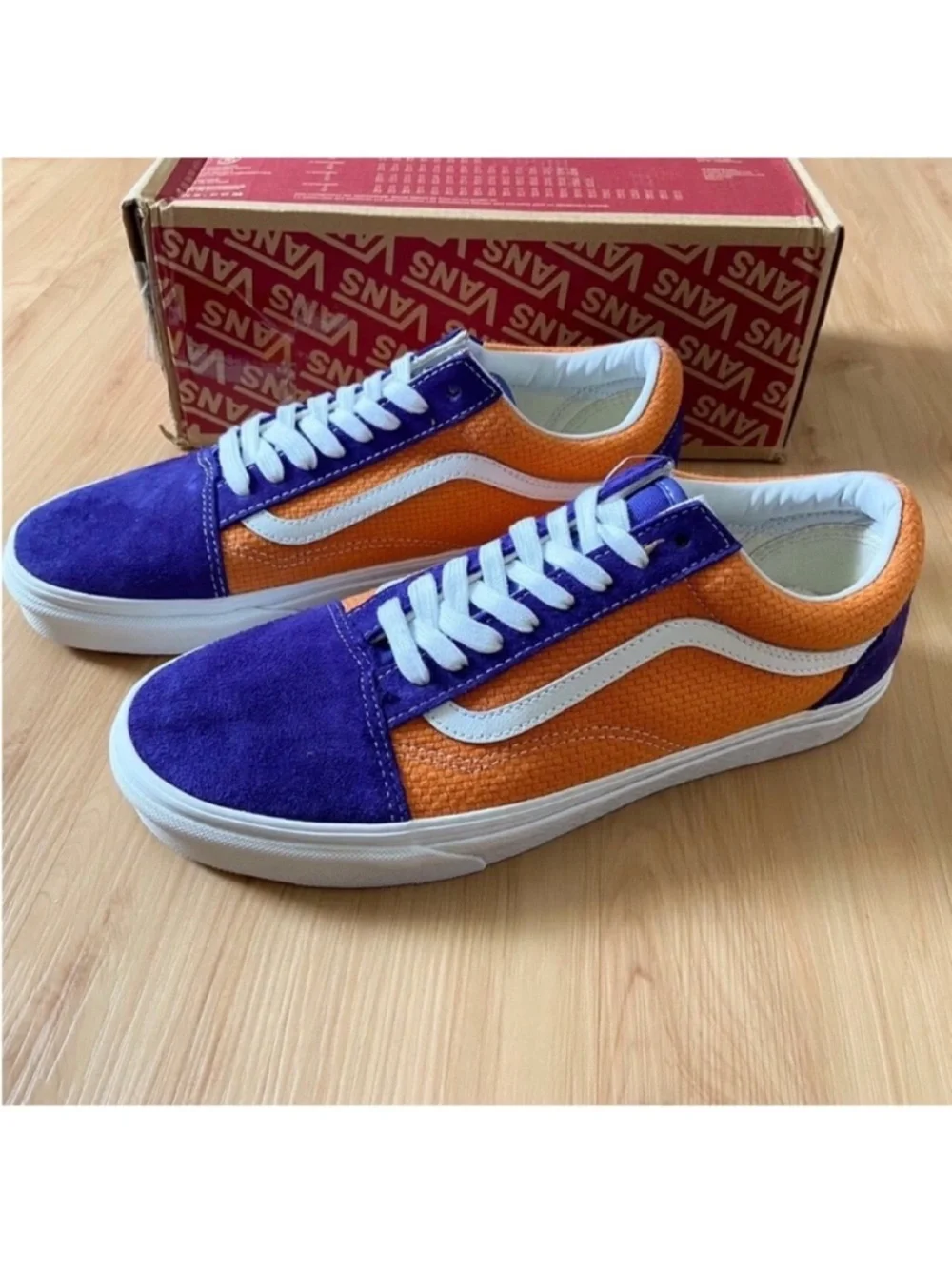Vans Old Skool 'P&C - Royal Blue Apricot Buff' VNOA4U3BWTJ Women 8.0 US